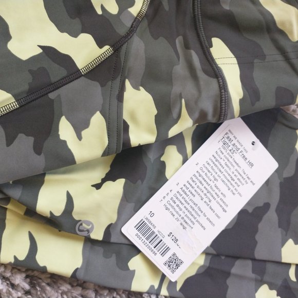 Nwt Lululemon fast and free 25" - Picture 2 of 2